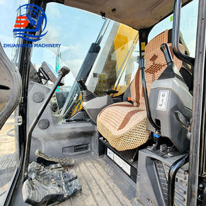 Excavatrice Caterpillar CAT307.5 d'occasion, 7,5 tonnes, avec bras long, lame de bulldozer et attache rapide, CE pour les travaux de paysagisme et agricoles - Product Image 3