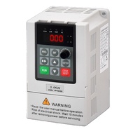 220V à 380V VFD entraînement à fréquence Variable entrée monophasée sortie triphasée pour moteurs 0.75KW 1.5KW 2.2KW