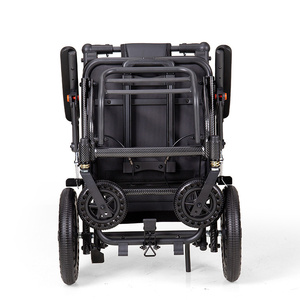 Silla de ruedas reclinable asequible, silla de ruedas manual de transporte hospitalario - Product Image 6