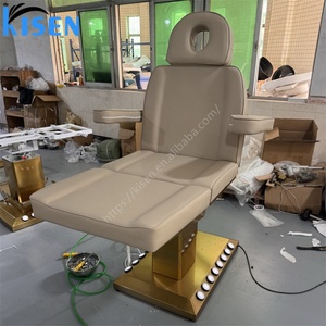 KISEN Luxury Professional Salon Furniture Height Adjustable Spa Cosmetic Eyelash Beauty Facial <b>Lash</b> Electric Massage <b>Tables</b> <b>Bed</b> - Product Image 2