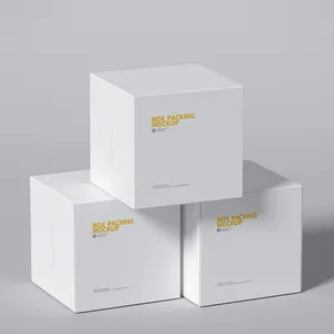 Individuelles umweltfreundliches Logo Produkt Lippenstifte Papierbox Make-up feste Karte kunstvolle Kosmetikverpackungsboxen für kleine Unternehmen