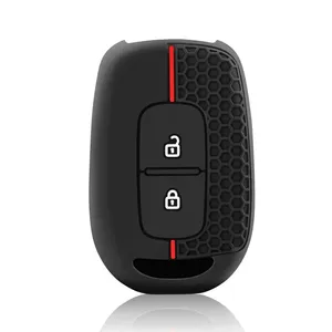 Funda de Silicona para Llave de Coche <span class=keywords><strong>Renault</strong></span> Kwid, Traffic, Symbol, para Dacia Sandero, Logan, Duster 2016 <span class=keywords><strong>2017</strong></span> 2018 - Product Image 1