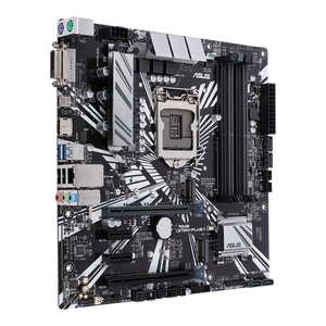 Ordinateur de bureau pour jeux avec carte mère PRIME Z370M-PLUS II LGA1151 <span class=keywords><strong>Intel</strong></span> Z370 4 DDR4 DIMM SATA Micro ATX 64 Go Support 8e génération M.2 - Product Image 1
