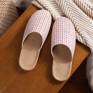 Pantoufle d'intérieur respirante et légère en EVA, antidérapante, recyclable, avec logo personnalisé, dessus en herbe <span class=keywords><strong>Lafi</strong></span> et doublure en coton - Product Image 3