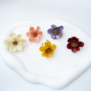 Gioielli Delicati Anello con Vero Fiore Eterno di Mughetto in Acciaio Inossidabile Placcato Oro 18K per Ragazze Design Anello Personalizzato - Product Image 3