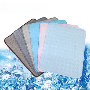 Pet Cooling Mat, Cartoon Ice Silk Summer <b>Dog</b> Cooling <b>Bed</b>, Rectangle Breathable Non‑Slip Anti‑Bite Pet <b>Sofa</b> Cushion, Luxury Moder - Product Image 3