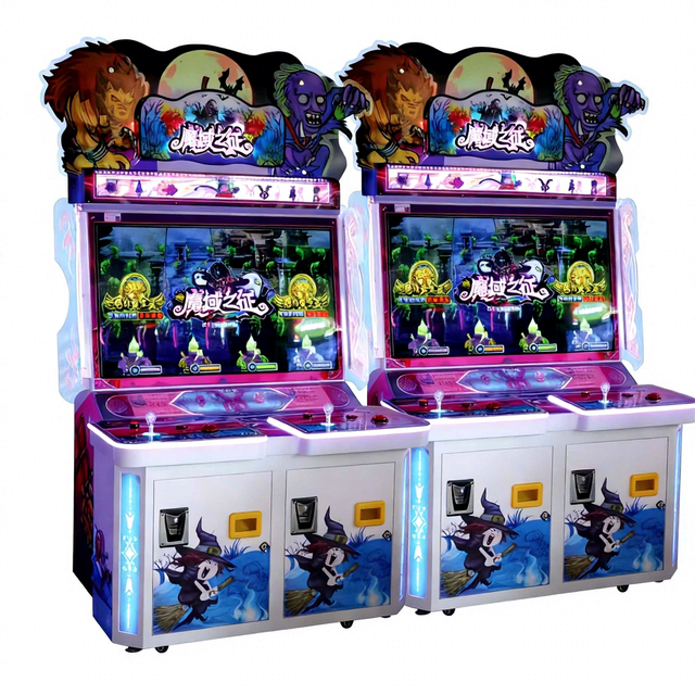 Commercial Mecha King Shooting Arcade Game Machine-Multi-Player RPG Battle Game with English Support for Amusement Parks