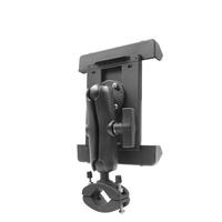 Supports couple grand rail base 1.5 pouces collier de serrage boule métal tablette support voiture appui-tête support caméra rail montage base pour ram