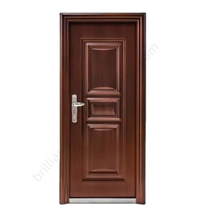 Thiết kế hiện đại lõi rắn lớp cửa chống cháy chúng tôi NFPA 252 chứng nhận bên cho căn hộ bên ngoài phòng ngủ tầng hầm khách sạn - Product Image 1