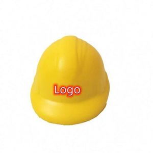 Casco de Seguridad con Logotipo Personalizado, Antiestrés, Pelota Antiestrés de PU, Juguete Promocional Unisex Personalizado, Suave y Aprietable - Product Image 1