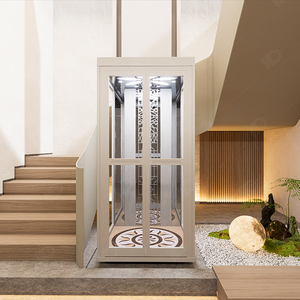 Ascenseur de villa en acier inoxydable Ascenseur résidentiel Ascenseur <span class=keywords><strong>domestique</strong></span> avec cabine fantaisie pour maison Intérieur Extérieur - Product Image 6