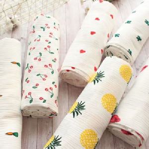 Impression numérique RTS 100% coton biologique, mousseline à <span class=keywords><strong>Double</strong></span> <span class=keywords><strong>gaze</strong></span> pour vêtements/serviettes de bébé - Product Image 1