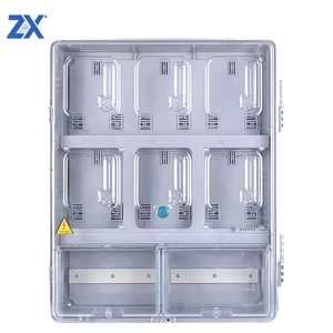 תיבת מטר חשמלי מותאמת אישית עם כיסוי שקוף לבן עבור ציוד הפצה, תיבת מטר חשמלי קטן - Product Image 1