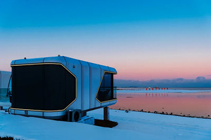 Suministro Directo de Fábrica: Casa Cápsula Espacial Moderna de Acero de 20 pies Expandible, Precio Económico, Prefabricada, para Venta, Uso Hotelero/Alojamiento - Product Image 3