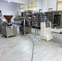 Machine de découpe, de division et de roulage continue de pâte à biscuits, ligne de production de boules de pâte