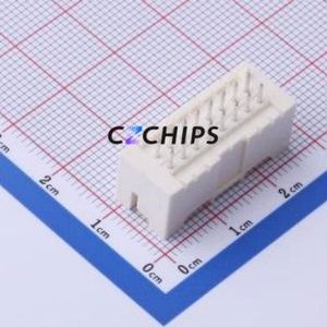 B16B-XADSS-N-A(LF)(SN) Wire-to-Board Pin Header Through hole Component (THT),P=2.5mm Connector 2x8P 2.5mm Through Hole XAD - Product Image 2