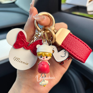 Porte-clés <span class=keywords><strong>de</strong></span> voiture créatif et mignon Bubble Mart Fashion Play, accessoires <span class=keywords><strong>de</strong></span> bricolage, pendentif haut <span class=keywords><strong>de</strong></span> gamme, bijoux pour filles, modèle Grain Moe <span class=keywords><strong>de</strong></span> Chine - Product Image 5