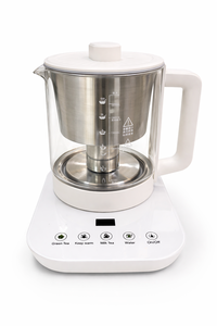 Macchina <span class=keywords><strong>Elettrica</strong></span> per Tè al Latte in Vetro Senza Fili da 1,5L con Funzione Mantenimento Calore e Preparazione Automatica per Chai e Caffè - Uso Domestico e All'aperto - Product Image 4
