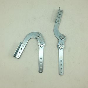 Charnière bidirectionnelle avec fonction d'oreille de fixation, 2 mm, en acier laminé à chaud zingué, connecteur de mobilier multi-angle à montage en surface - Product Image 3