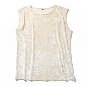 Canotta da uomo in jacquard effetto seta con inserti in rete |   Canotta Sexy Traspirante e Trasparente Senza Maniche per Club, Feste e Lounge, 165g Canotta da Uomo - Product Image 5