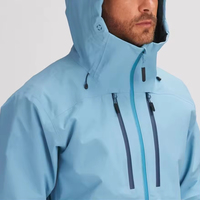 Veste imperméable pour homme personnalisable de qualité supérieure à 3 couches, veste d'hiver haut de gamme, veste de ski pour homme, veste bomber
