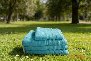 Luxury Hotel Woven 100% Cotton Terry <b>Towel</b> Set Bath <b>Towel</b> <b>Bathrobe</b> Disposable Antimicrobial Quick-Dry Solid Color Square Elegant - Product Image 4