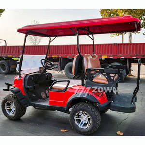 Jalan energi baru hukum 48v baterai lithium kendaraan off-road 4 tempat duduk listrik Kereta golf - Product Image 4