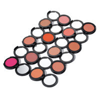 Unique en gros bas quantité minimale de commande personnalisé de luxe haut de gamme pigmenté Vegan fond de teint maquillage Blush noir Palette Blush Blush avec logo