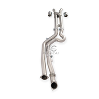 Système d'échappement de course direct usine pour BMW, tube intermédiaire G80 M3 G81 M4 G82 S58 en acier inoxydable 2,5/2,75 pouces, tube en Z, amélioration design GT4