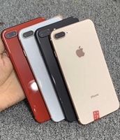 Téléphones mobiles d'occasion de bonne qualité en gros, 32 Go, 128 Go, 256 Go, smartphone 4G, iPhone 7 Plus 8 Plus d'occasion noir pur