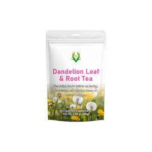 Sachets de thé en gros d'usine à base de feuilles et de racines de pissenlit : Aide à la détoxification, détente corporelle, favorise la santé physique et mentale – Compléments à base de plantes - Product Image 1