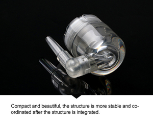 เครื่องพ่นควันสำหรับตู้ปลาแบบใสท่อรูปตัวยูสำหรับ CO2เครื่องปฏิกรณ์ก๊าซคาร์บอนไดออกไซด์ถังเลี้ยงปลาเครื่องฉีดน้ำสำหรับพืชสด - Product Image 5