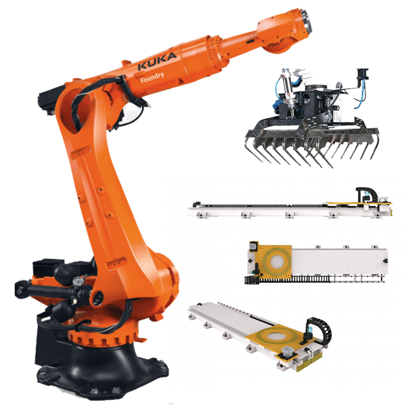 Automatic 6 Axis Industrial Robot KUKA KR120 R2300 Payload 120kg Pick and Place Machine Tending Work
