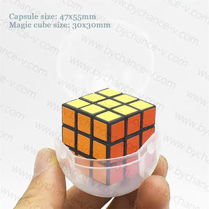 Cubes magiques classiques bon marché avec boules de <span class=keywords><strong>capsule</strong></span> transparentes parfaits pour les fêtes et les événements Activité amusante et engageante pour les enfants - Product Image 3
