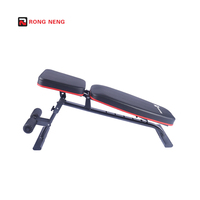 Banc de musculation pliable robuste en cuir PU, inclinable et réglable, pour la maison et le fitness commercial, équipement d'entraînement personnalisé
