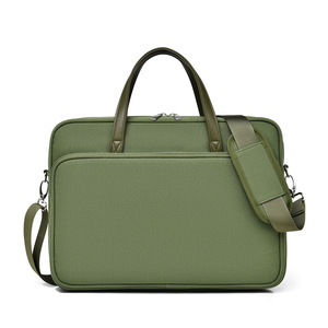 Maletín Portaordenador Portátil de 14 Pulgadas, Estilo Mensajero, Delgado, Espacioso, Ergonómico, con Almohadilla de Espuma, para Hombre, Nuevo, para Viajes, Pequeño - Product Image 2