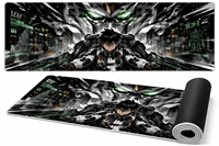Tapis de jeu étendu à design topographique 900x400mm en tissu tissé haute densité, surface rapide, base antidérapante, stock en gros