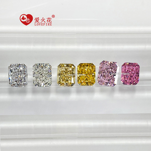 Nhà sản xuất đá <span class=keywords><strong>CZ</strong></span> tổng hợp chất lượng cao màu trắng, hồng, vàng, cắt hình bát giác, kiểu đá vụn, zirconia khối - Product Image 5