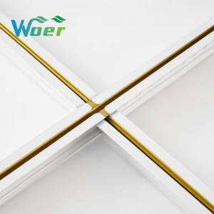 Profilés de plafond en acier galvanisé en forme de T, composants de grille en T 32*24*3600, design moderne, étanche, pour usage hôtelier - Product Image 1
