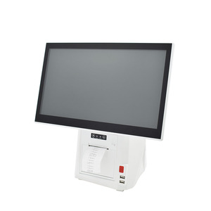 Siêu thị 15.6 inch màn hình cảm ứng điện tử tiền mặt đăng ký <span class=keywords><strong>POS</strong></span> thiết bị đầu cuối nhúng 58 Mét/80 mét máy in - Product Image 2