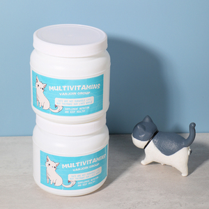 Bouteille en plastique avec un goulot large de 500 ml 1000 ml utilisée <span class=keywords><strong>pour</strong></span> l'emballage de produits de santé <span class=keywords><strong>pour</strong></span> chiens et chats ou de produits en poudre - Product Image 2