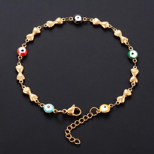 Pulsera de Acero Inoxidable con Lazo de 6mm, Cadena de Mano para Mujer, Bañada en Oro, Joyería Metálica, Regalo - Product Image 2