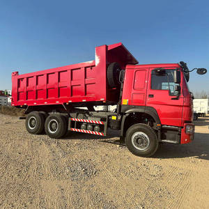 Camions bennes d'occasion HOWO 371 CV Euro 2, 6x4, SinoTruck, en bon état, avec 10 roues, à vendre - Product Image 4