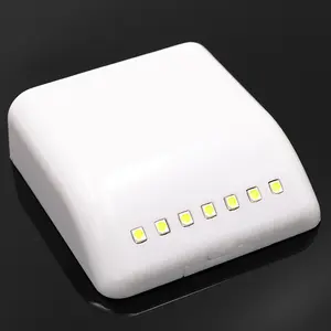 Luzes criativas de led, funciona a bateria, iluminação para guarda-roupas, armário, porta, dobradiça, sensor de movimento