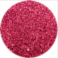 Gevriesdroogde Frambozenkorrels Voor Dessertcake Decoratie Zure Bessen Voeding Heerlijke Groothandel Gevriesdroogd Fruit