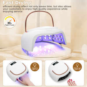 2024 Nieuwe Kuur Alle Gel Professionele Led <span class=keywords><strong>UV</strong></span>-<span class=keywords><strong>Lamp</strong></span> Grote Ruimte 15000Mah Batterij Verstelbare Uithardende Niveau Manicure Nageluitrusting - Product Image 6