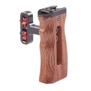 Empuñadura Lateral de Madera para Cámaras <span class=keywords><strong>Sony</strong></span> <span class=keywords><strong>A7SIII</strong></span> / FX3 / FX30 / A7III / A7RIII / A7R V / A7 IV / A7R IV / A6000 / A6400 / A6500 - Product Image 6