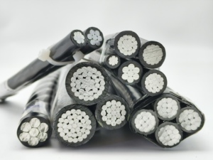 3*25 + 1*25 mm2 ABC IEC60502 LV Cable de línea cubierta Conductor de aluminio Cable XLPE Servicio Drop 4 núcleos Fase + <span class=keywords><strong>Neutro</strong></span> sin iluminación - Product Image 4