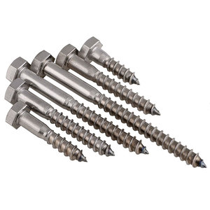 สกรู<span class=keywords><strong>ไม้</strong></span>หัวหกเหลี่ยมดำ DIN571 สแตนเลส ชาย-หญิง แบบซ่อน สำหรับกล่องไม้ ราคาโรงงาน - Product Image 5