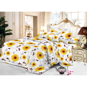 Siêu mềm 100% polyester sợi nhỏ bedsheet vải phân tán in ấn vải cho bộ đồ giường - Product Image 4